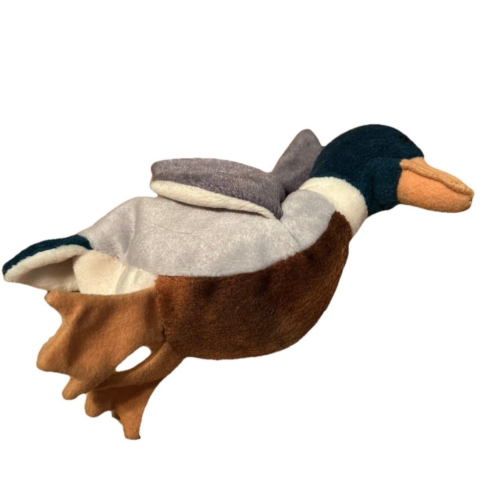Ty Jake the Mallard Duck Plush Toy Beanie Baby 1998 Retired